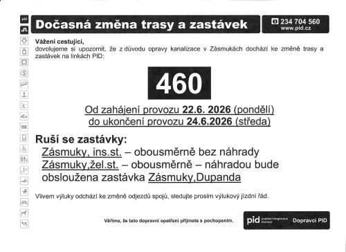 výluka460